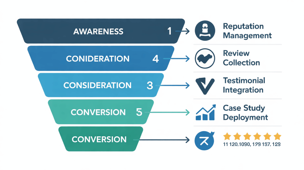 Mapping Reputation to the Sales Funnel Stages