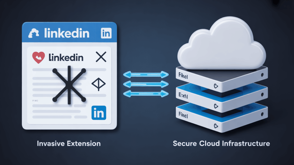 The Blueprint for Safe Automation Tools (Cloud vs. Extension)