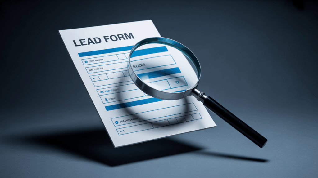 How do I handle leads that submit incomplete information on the Facebook form?