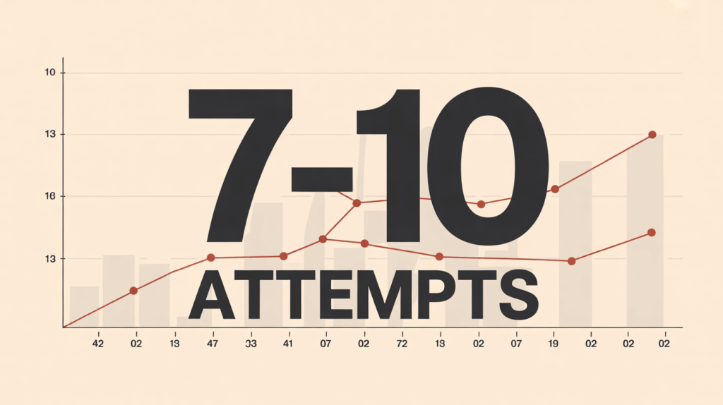 What is the ideal number of manual follow-ups for a Facebook lead?