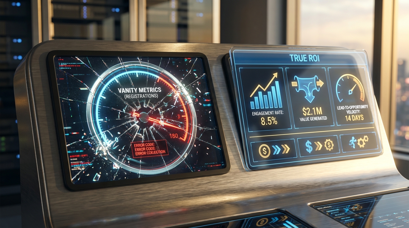 Critical Metrics: Measuring True ROI (Not Just Registrations)