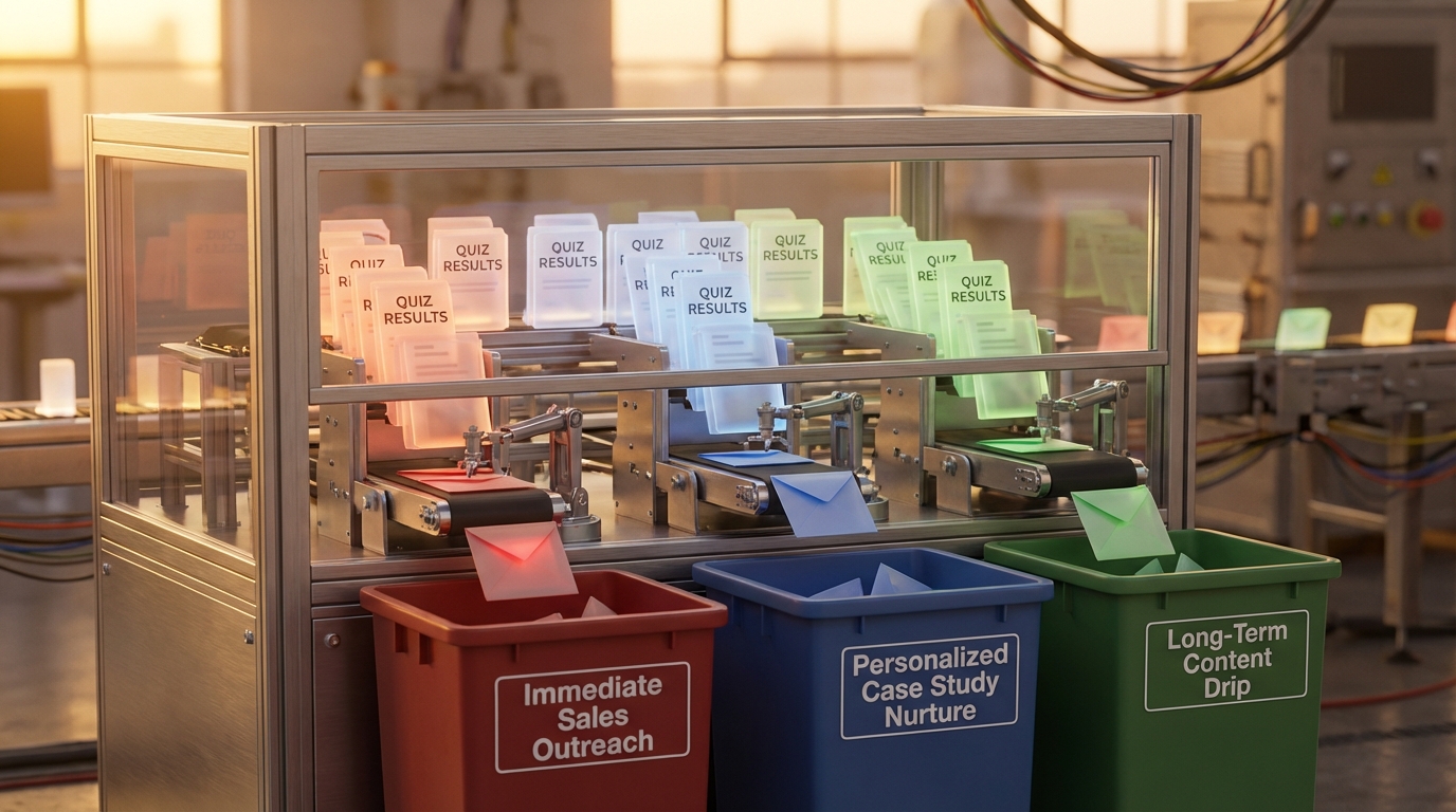 Mandatory Post-Quiz Nurturing and Segmentation