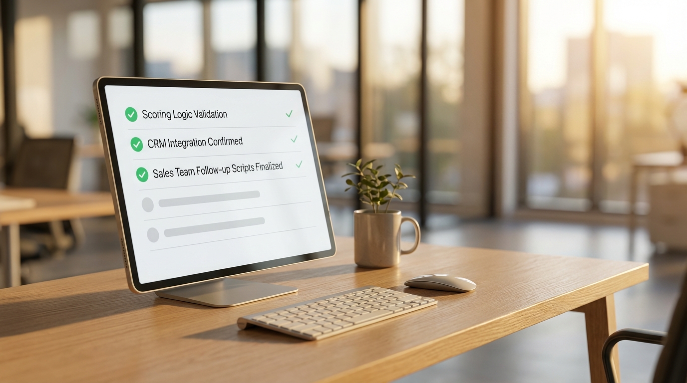 Operational Checklist: Launching Your High-Intent Quiz
