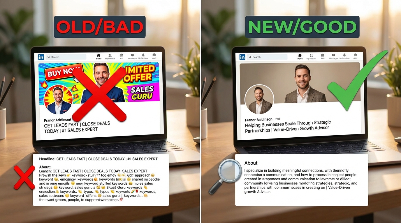 Phase 1: Mandatory Profile Audit (The Anti-Sales Profile)