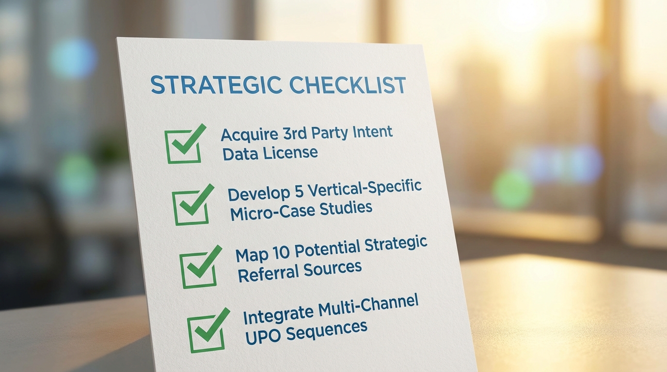 The 2025 B2B Lead Gen Checklist for SaaS and High-Ticket Services