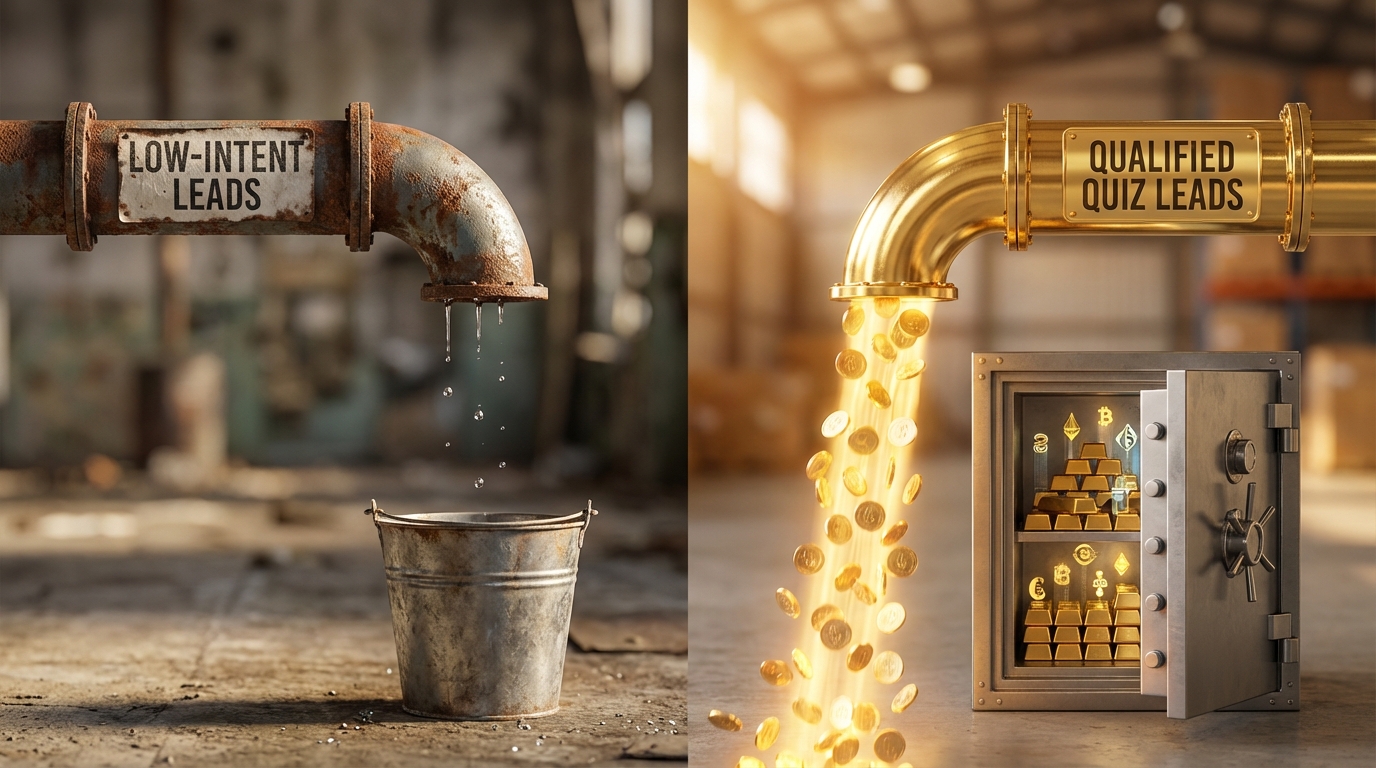 The Catastrophic Failure of Low-Intent Quizzes