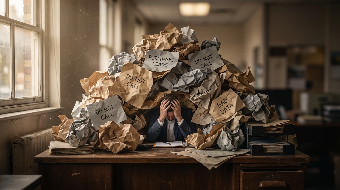 The Catastrophic Failure of Relying on Purchased Leads