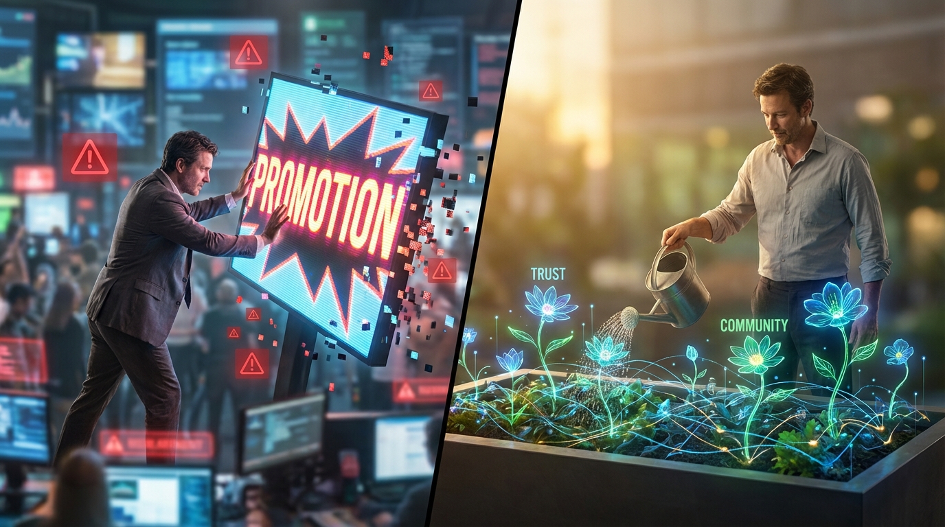 The Strategic Shift: Moving from Promotion to Contribution