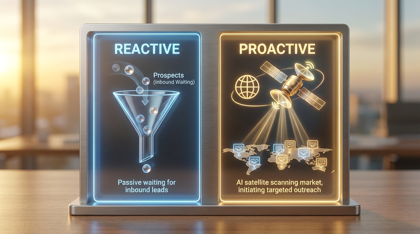 The Strategic Shift: Proactive vs. Reactive AI