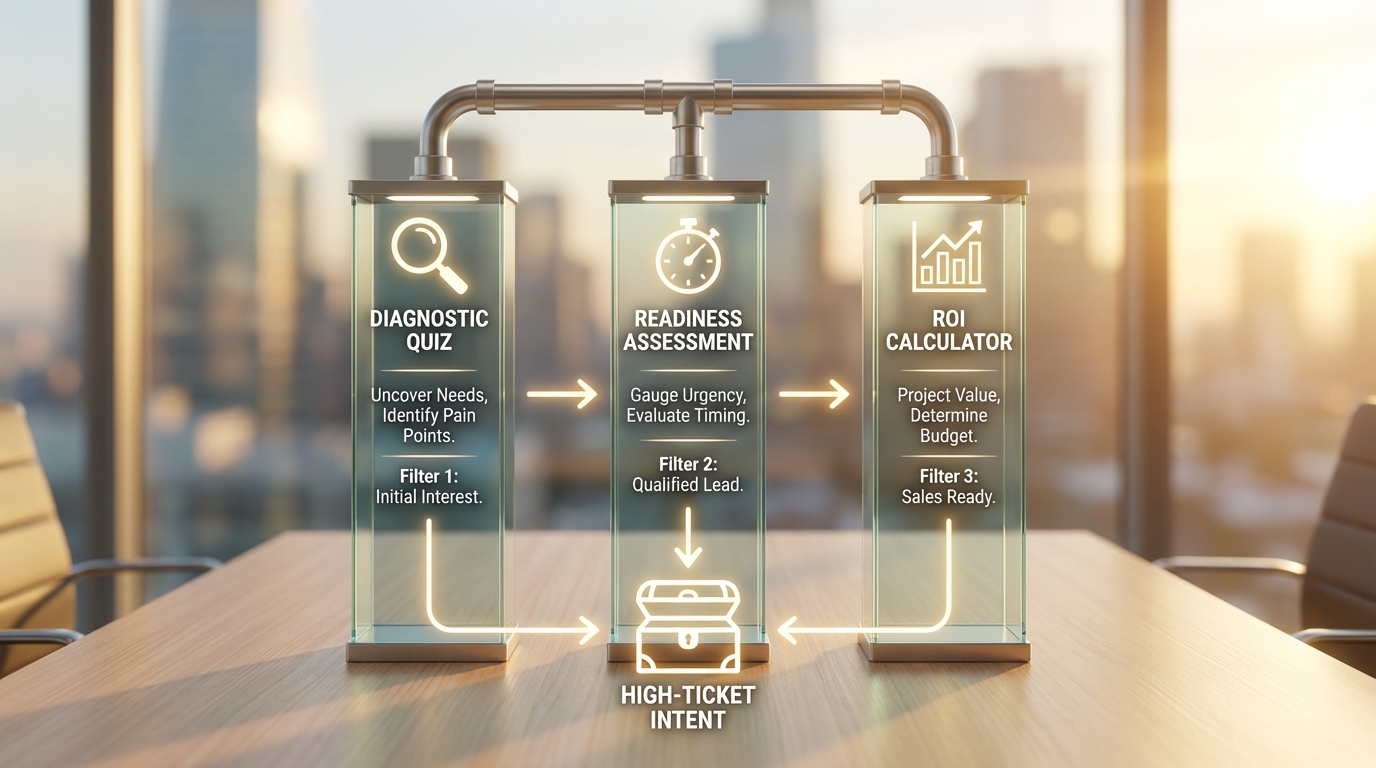 Three Mandatory Quiz Archetypes for High-Ticket Services
