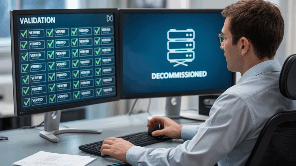 Post-Migration Validation and Decommissioning (The Trust Factor)