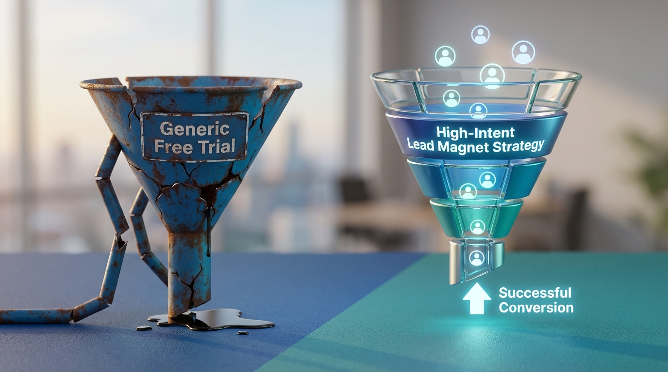 Why Your Generic SaaS Lead Magnet Strategy is Failing