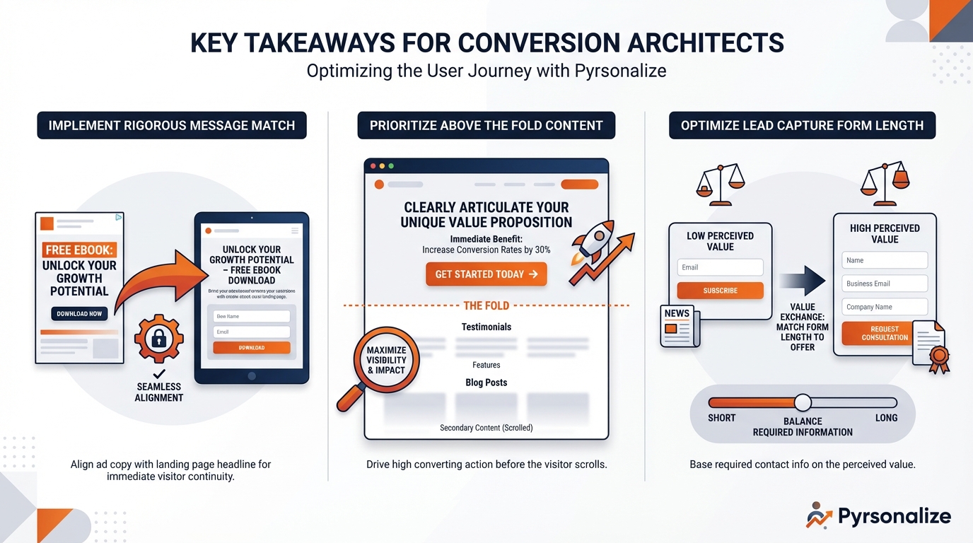 Key Takeaways for Conversion Architects